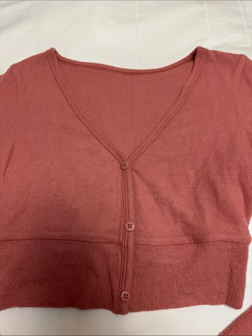 NWOT Alo Cropped Me Time Cardigan